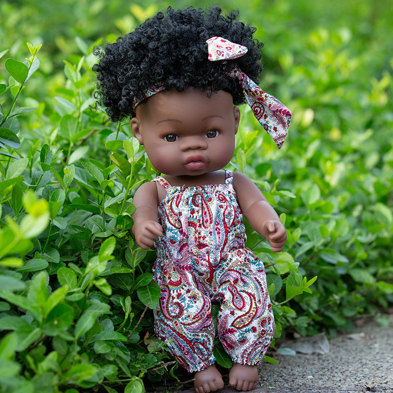 Girl's Full Soft Silicone Doll Simulation Toy