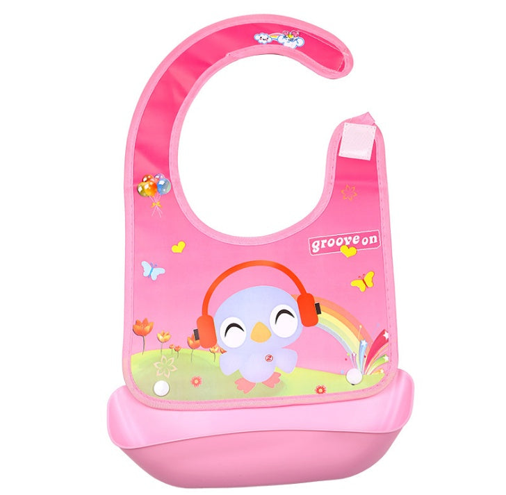 Cartoon Waterproof silicone Bib