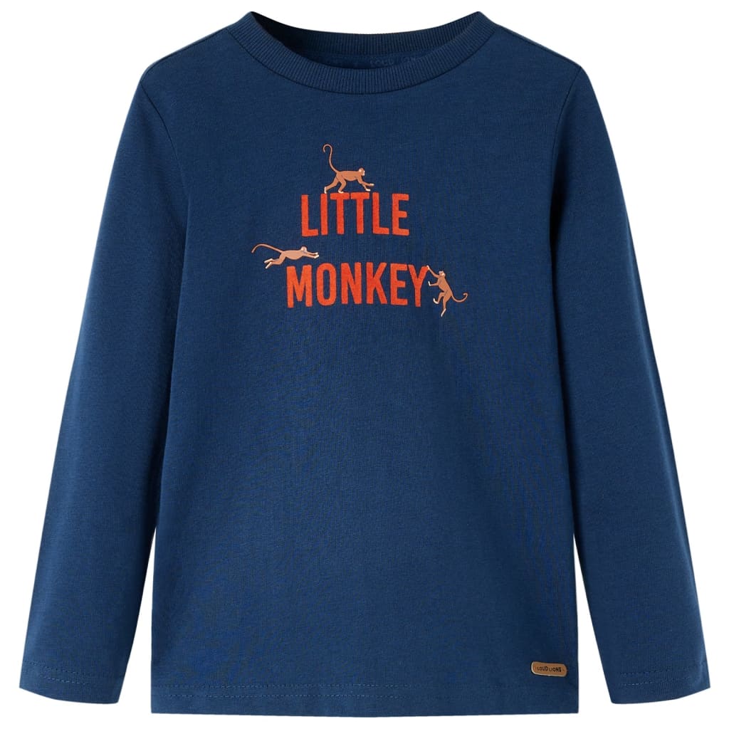 Children's little monkey sweatshirt