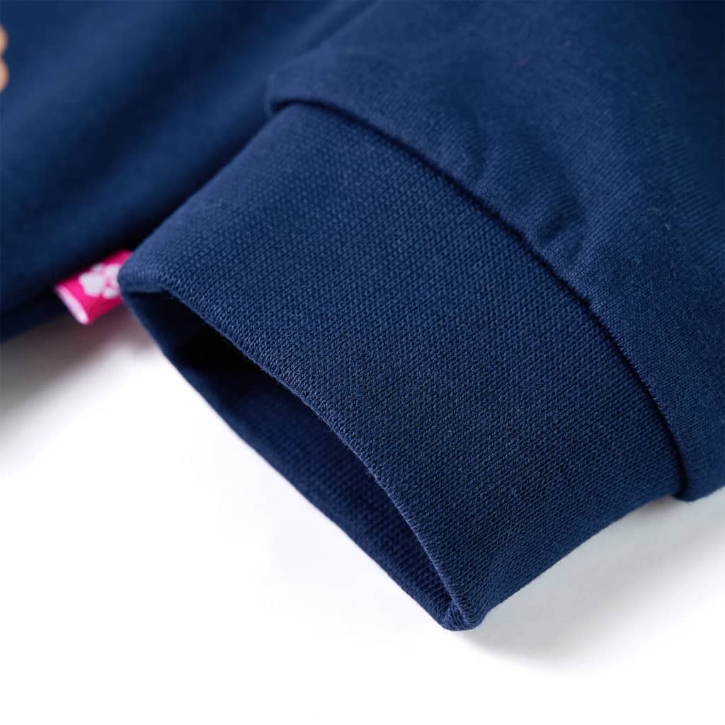 Children's sweatshirt navy blue