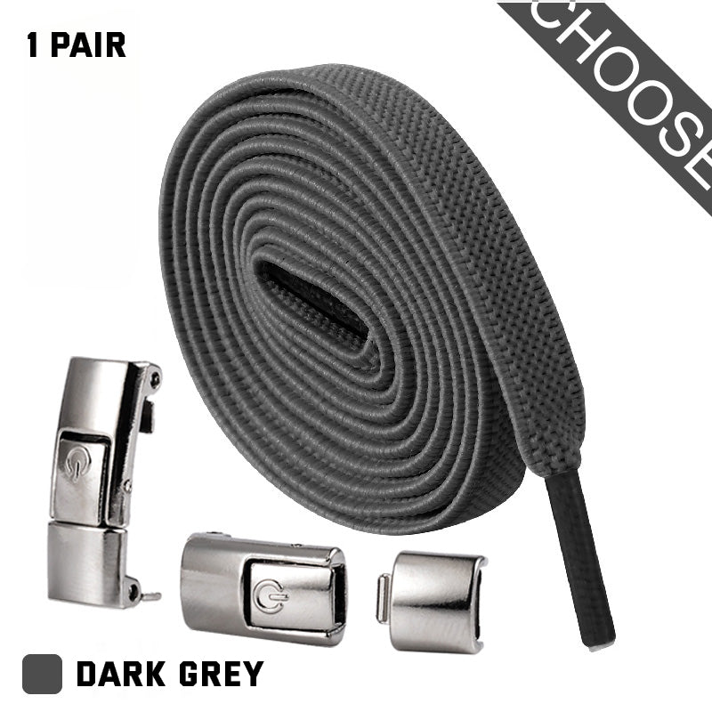 Press Lock Elastic Shoelaces