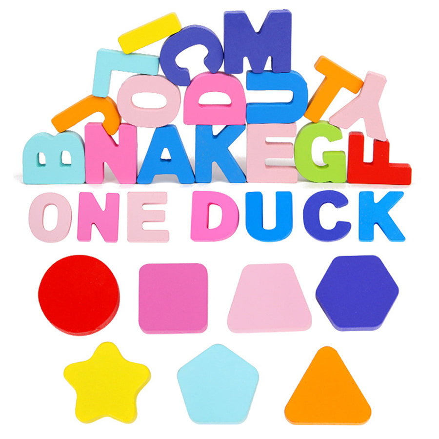 Alphabet & Number Puzzle Teaching Aids