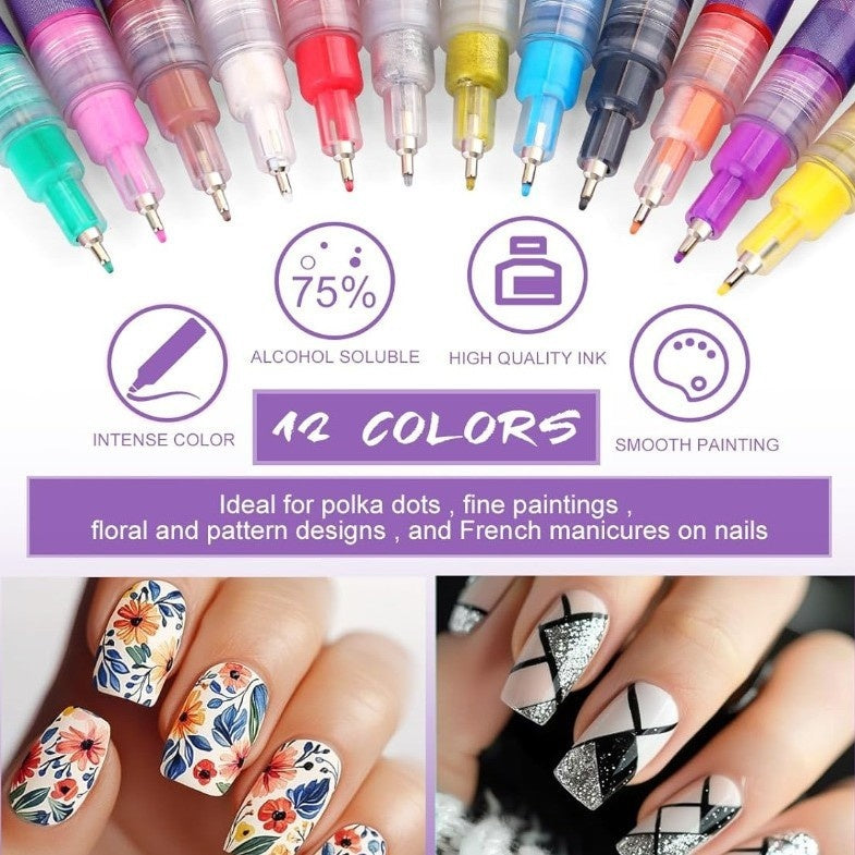 Doodle Nail Art Paint Pen