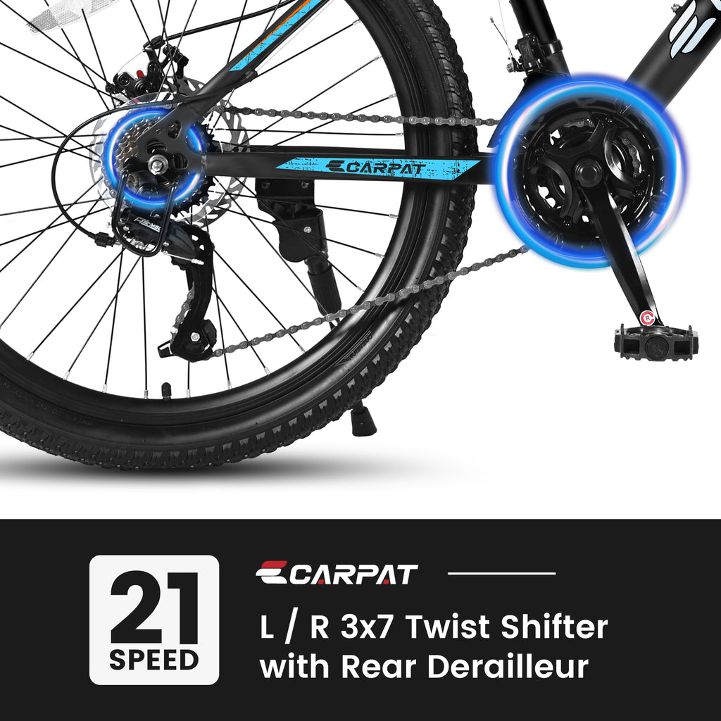 26 Inch Mountain Bike, Shimano 21 Speeds