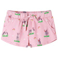 Girls shorts with drawstring