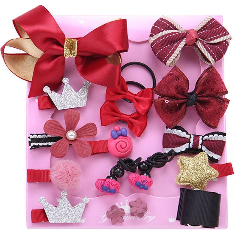 Children's hair accessories 18 pc. set