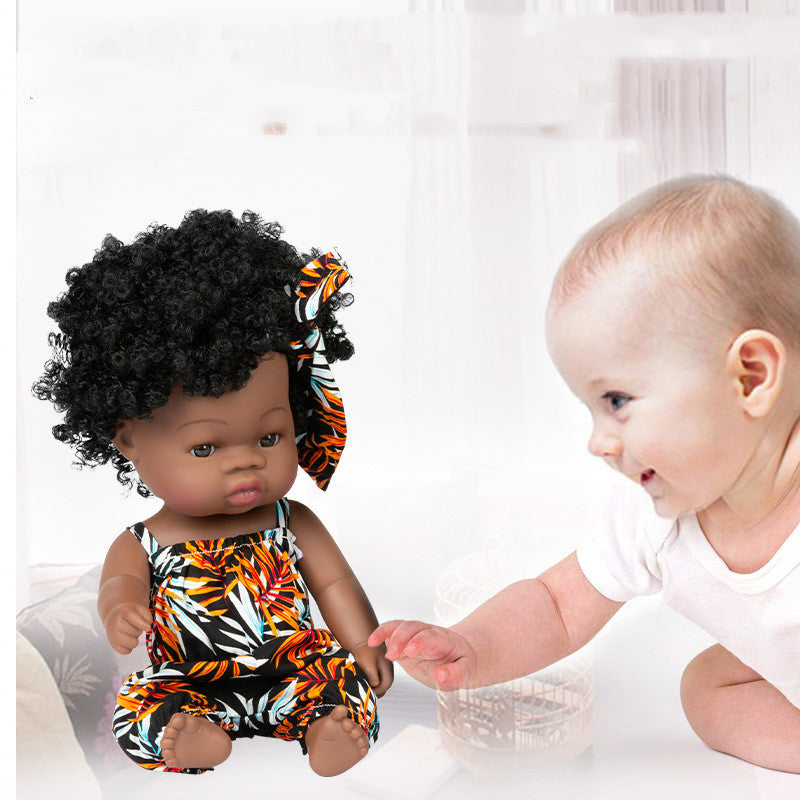 Girl's Full Soft Silicone Doll Simulation Toy