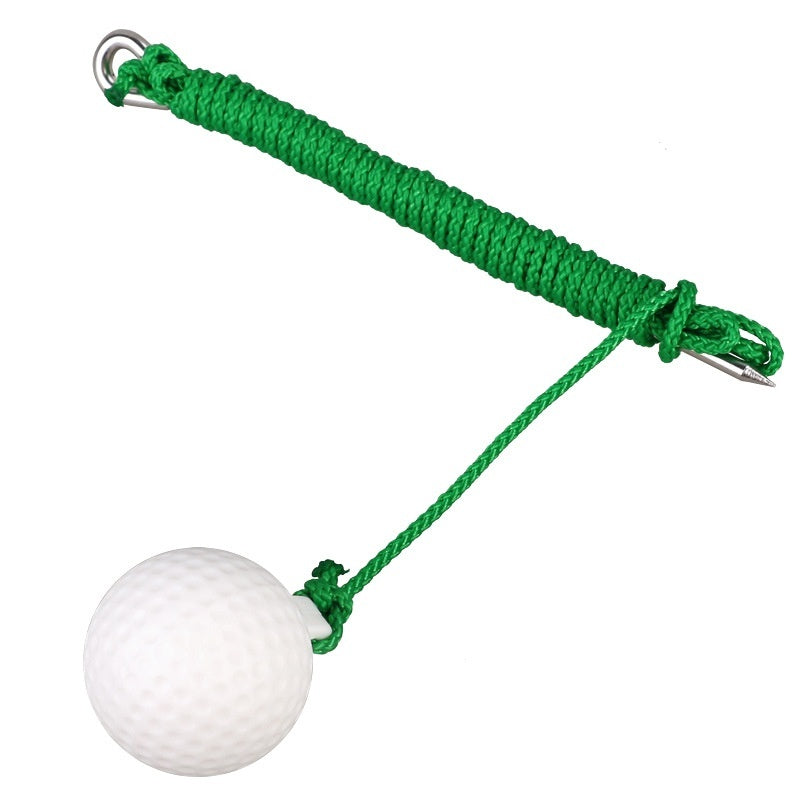 Golf Swing Practice Ball on Rope