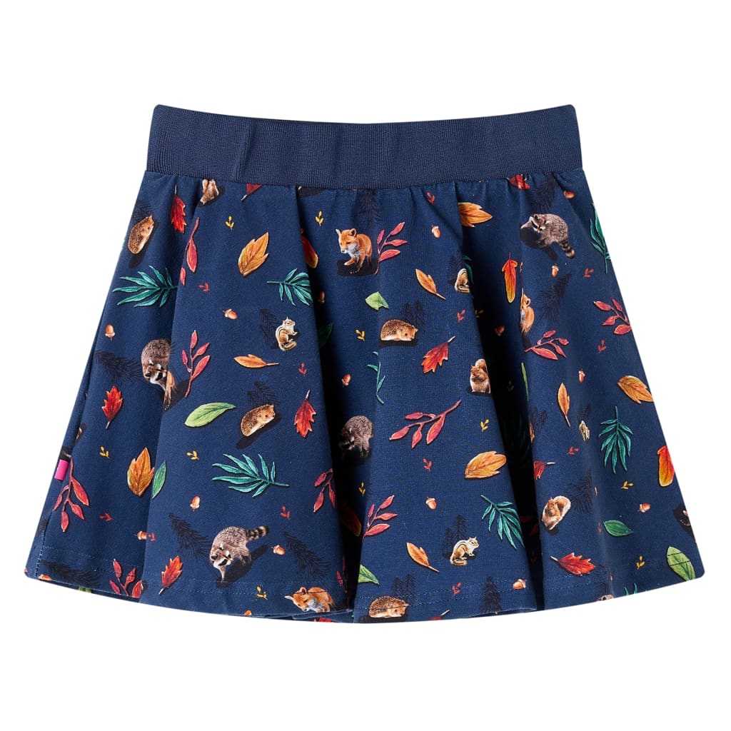 Children's skirt navy blue