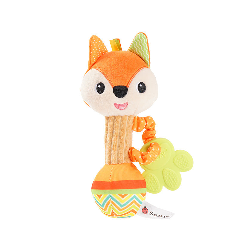 Plush Baby Handbell Rattle
