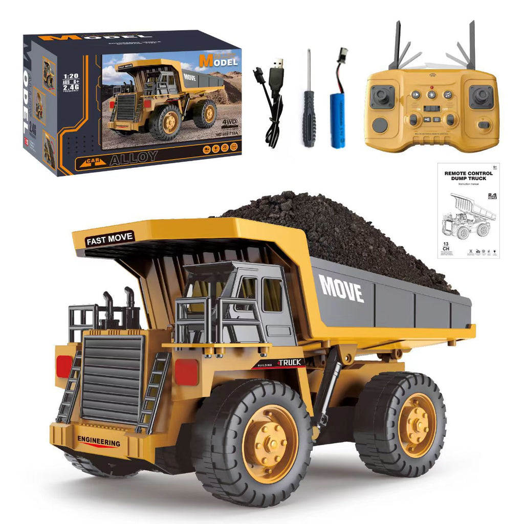 Alloy R/C Dump Truck