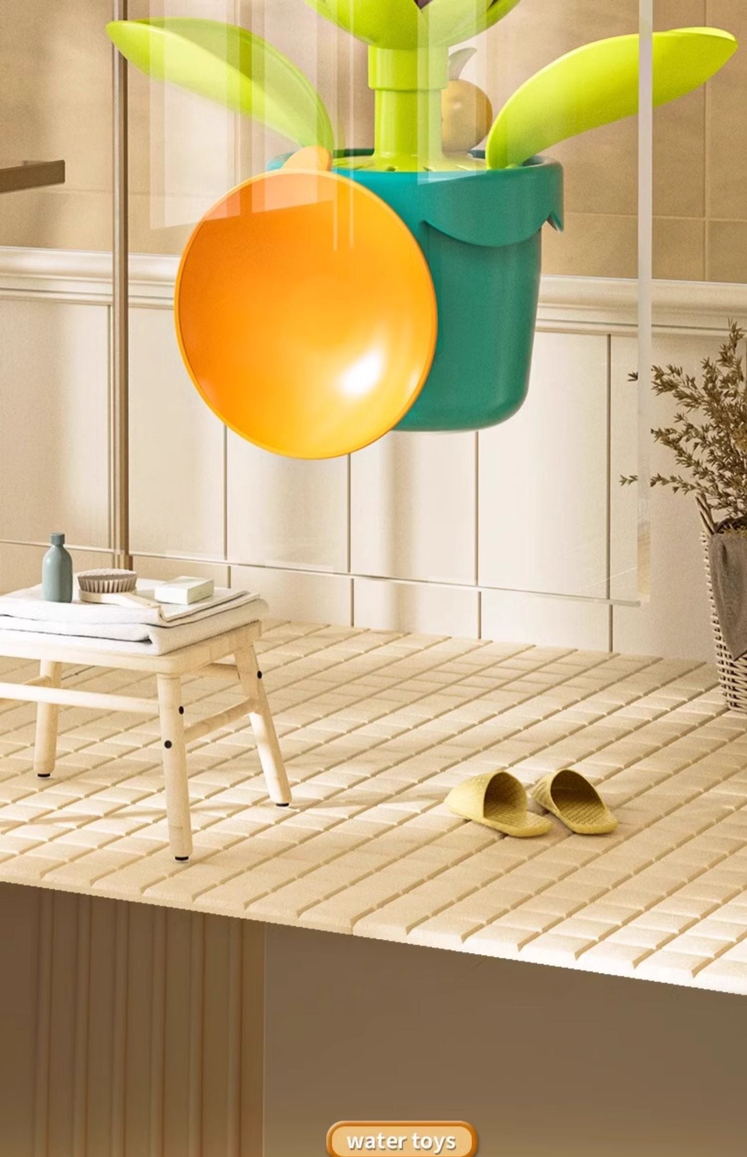 Interactive Blooming Flower Bath Toy