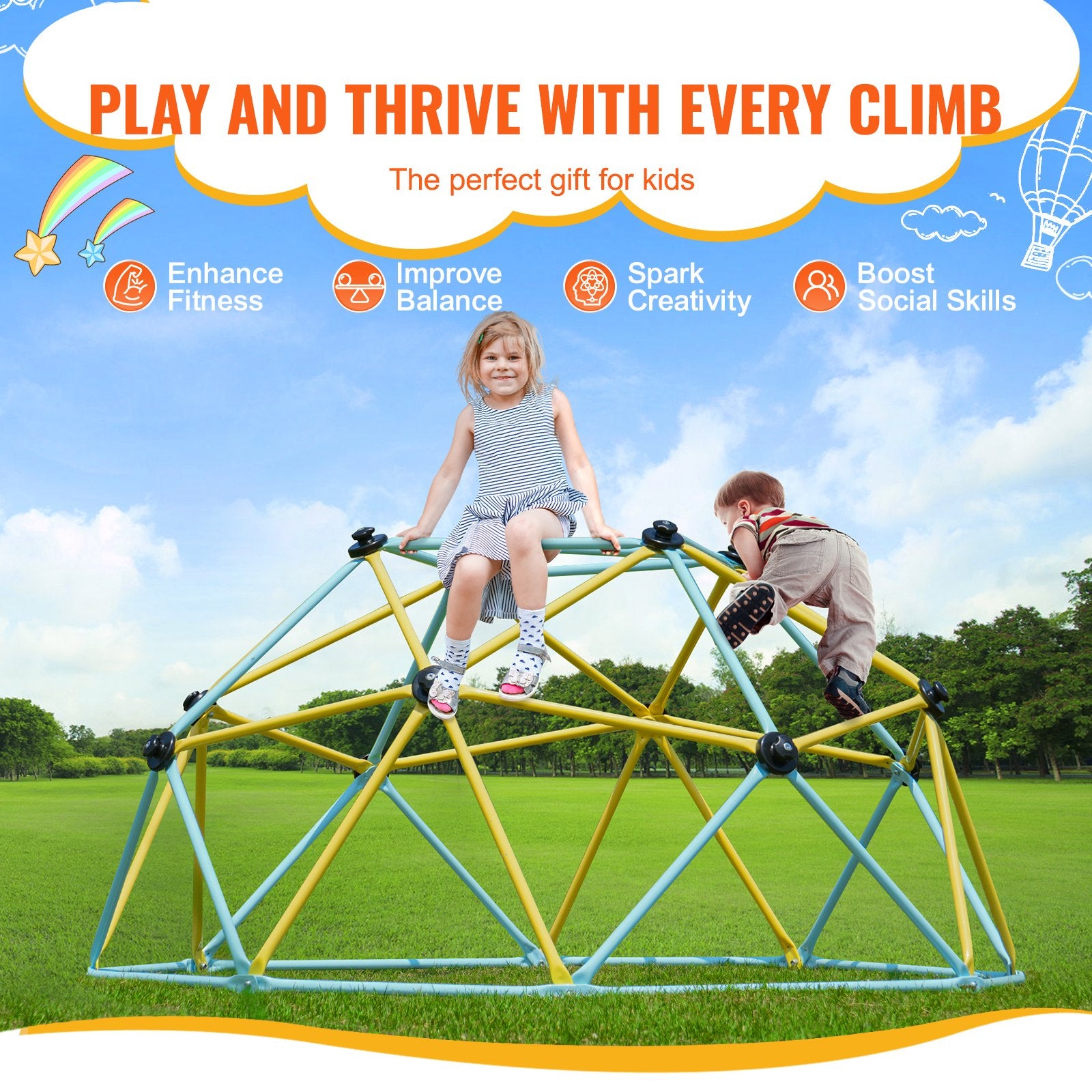 Jungle gym Climbing Dome