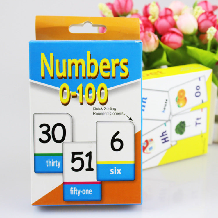 Children's Alphabet & Numbers to 100 Flash Cards