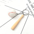 Baseball & Bat Keychain