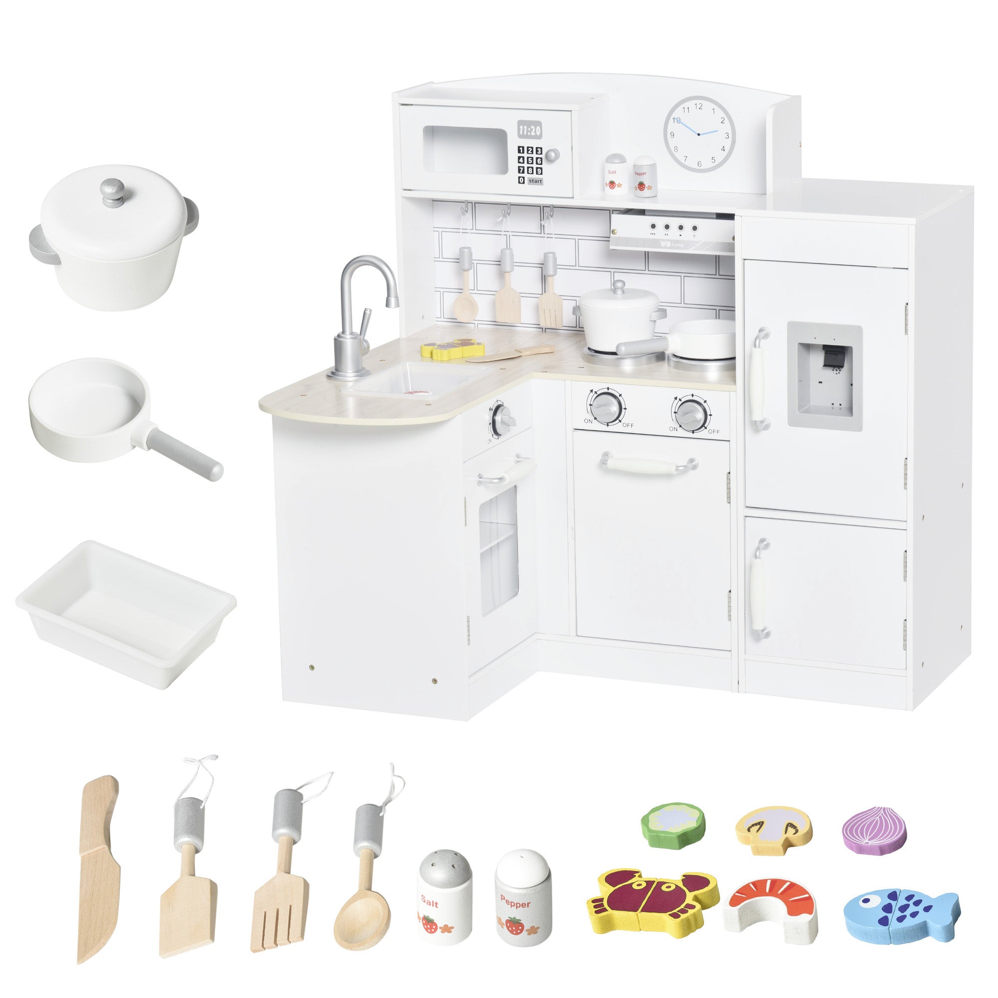Corner Kids Kitchen Playset