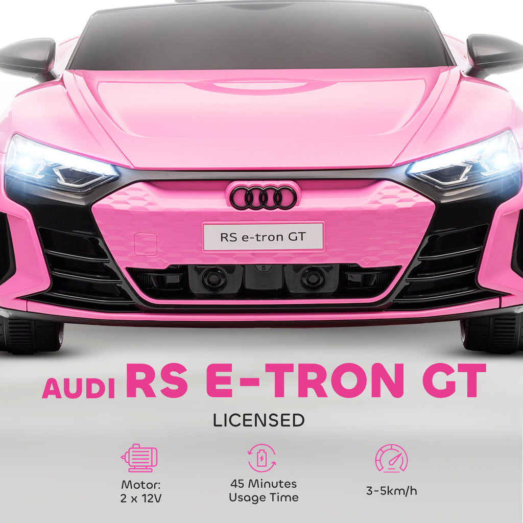 Licensed Audi RS e-tron GT 12V Ride On Car Kids w/Parent Remote Control