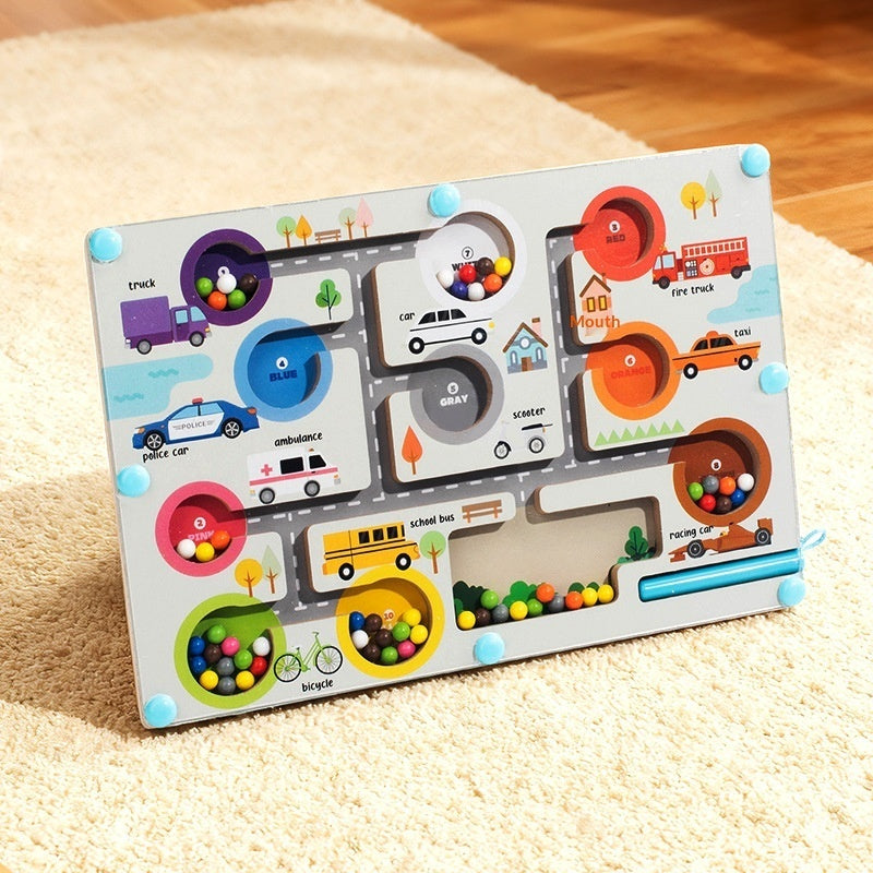 Wooden Magnetic Maze Toy