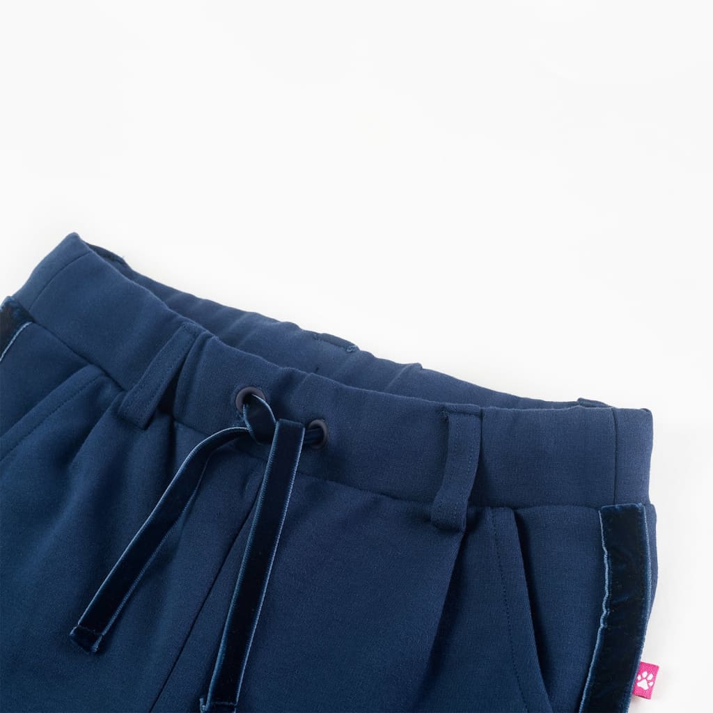 Children's trousers with black trim