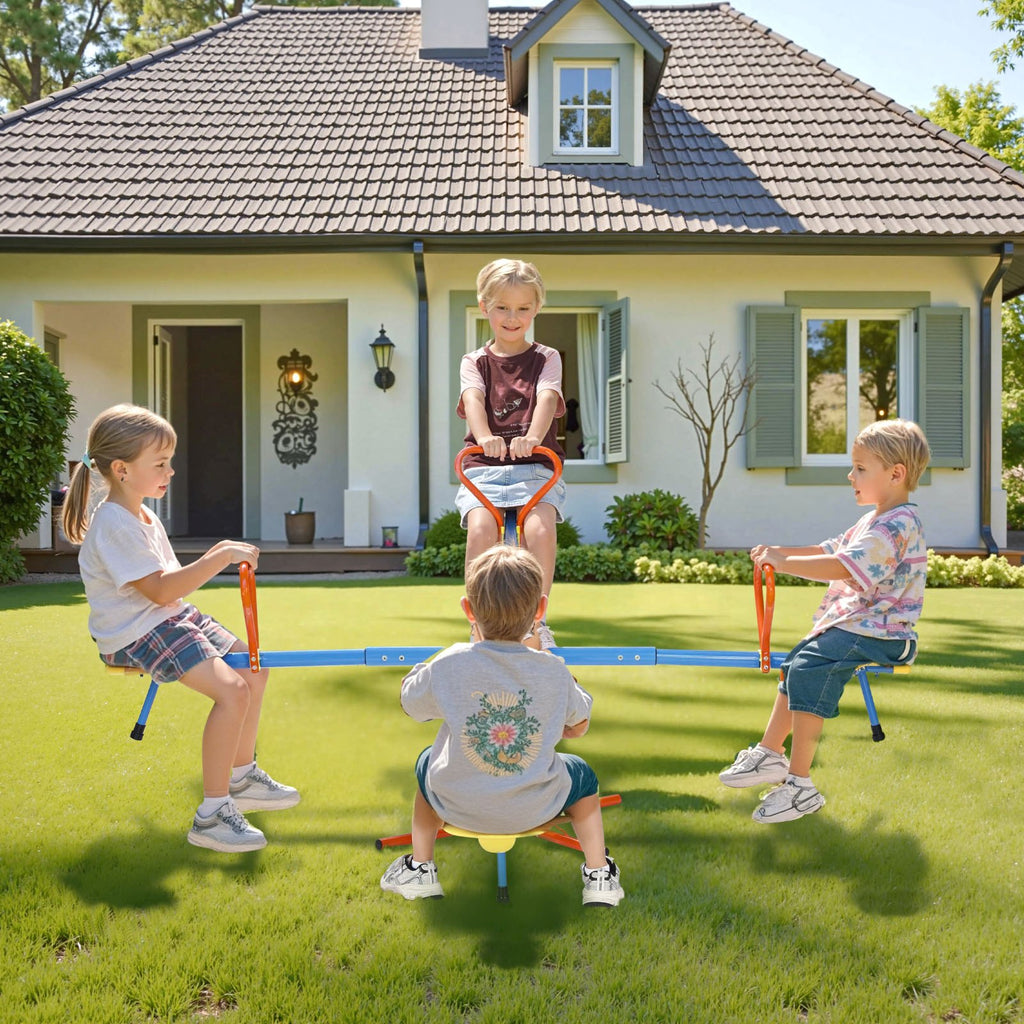 2-4 Kids Rotating Seesaw