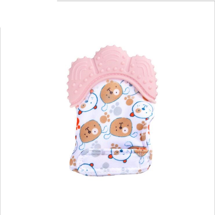 Baby teether silicone molar glove