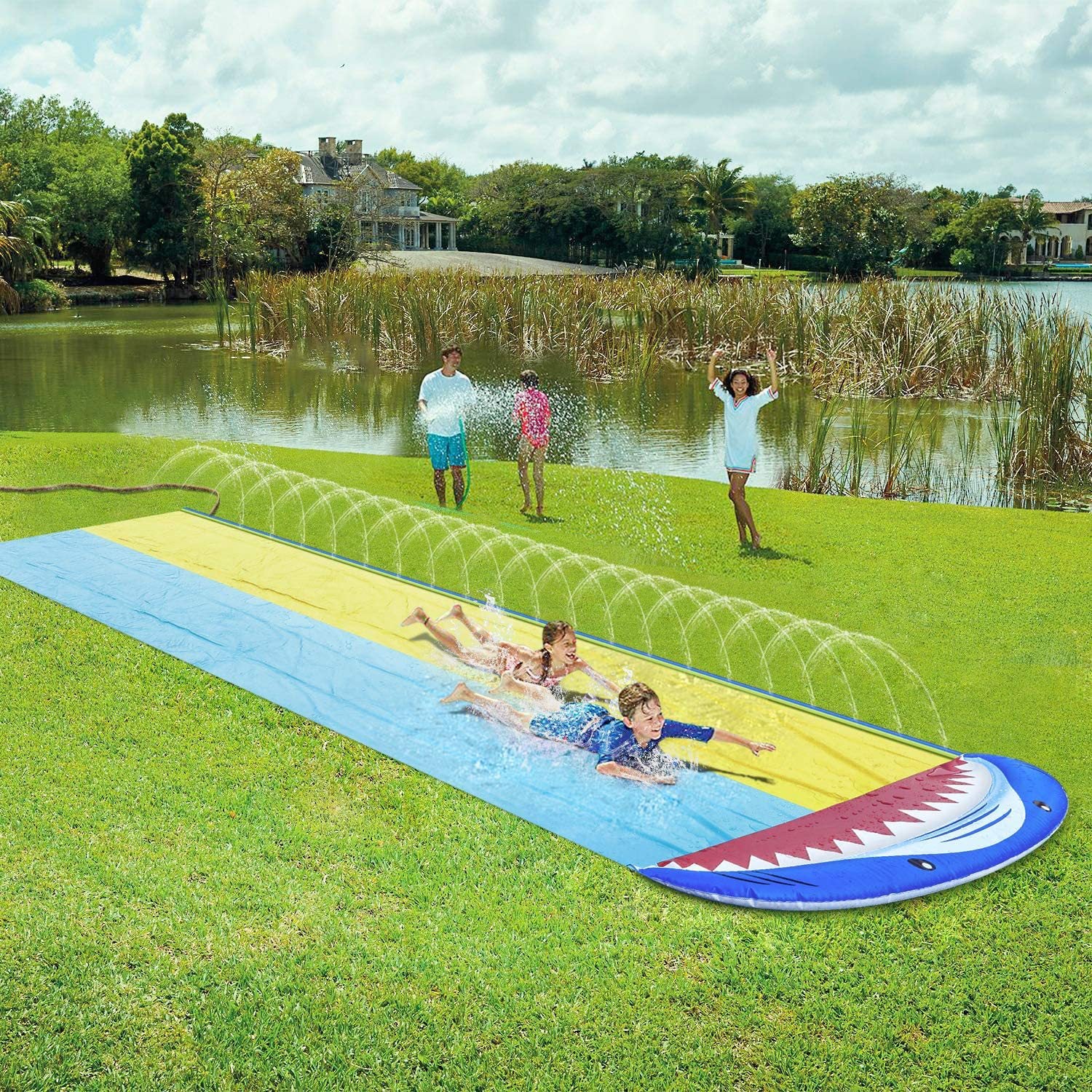 Spray Water Slide