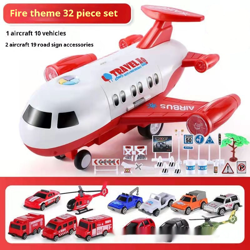 Children's Super Large Drop-resistant Aircraft Car Carrier