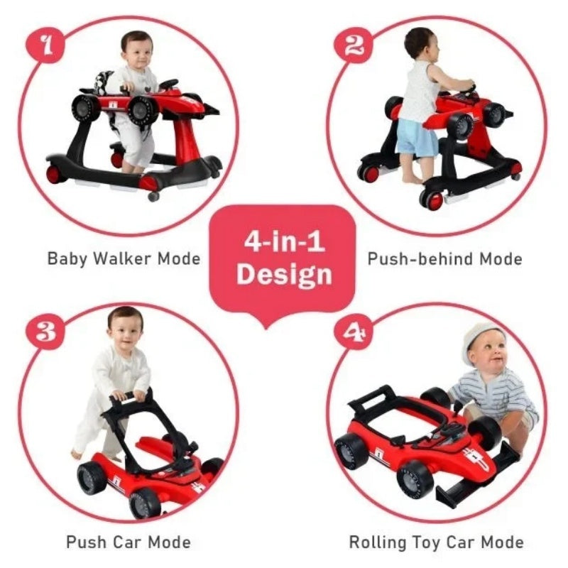 4-in-1 Baby Push Walker