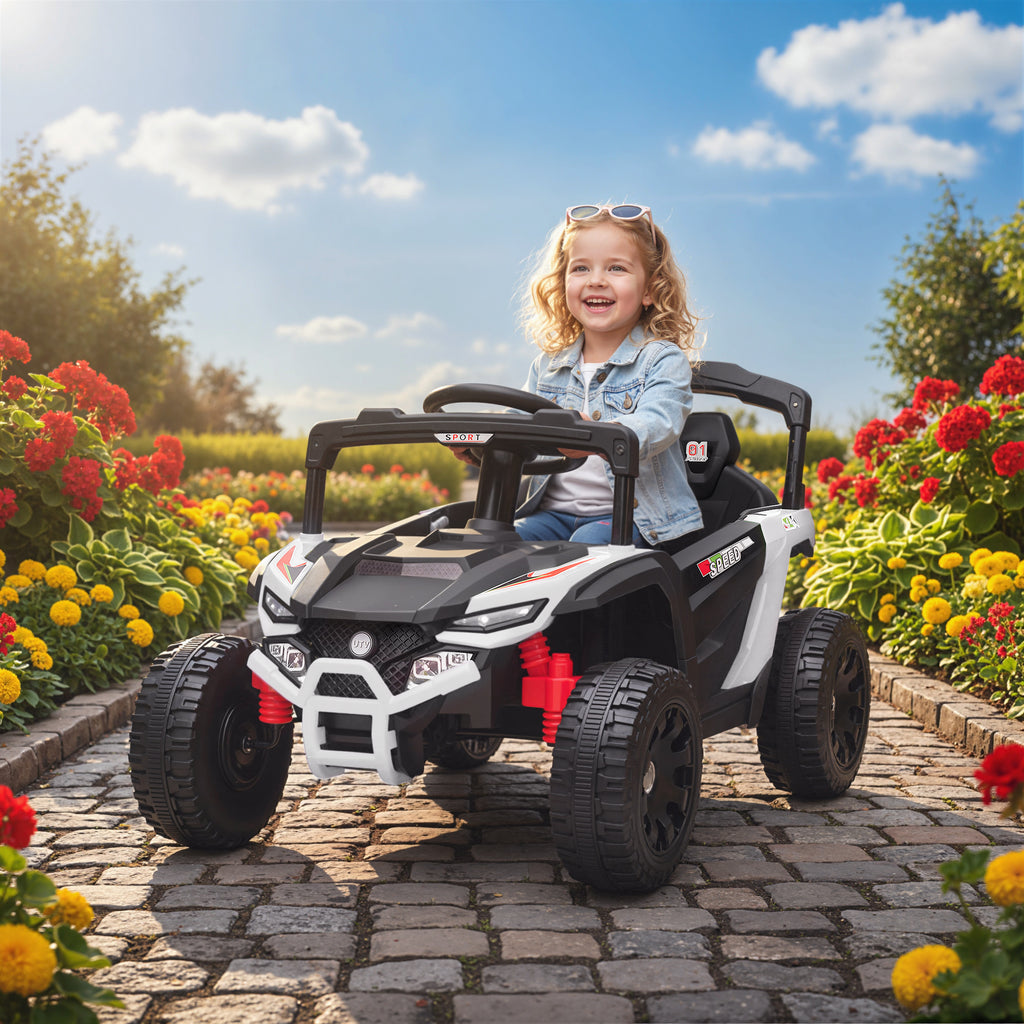 12V Kids Ride-On Truck w/ Parental Remote