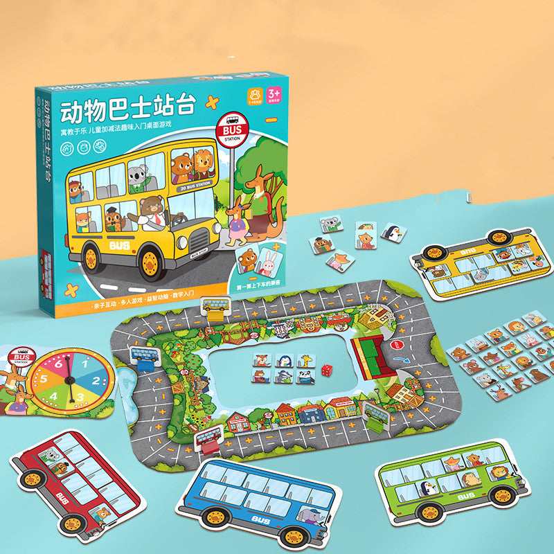 Animal Bus Board Game