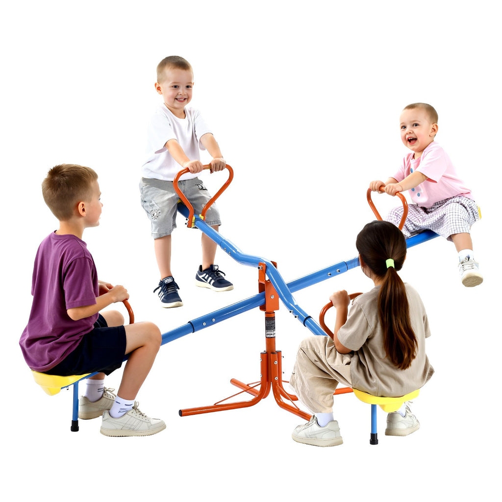 2-4 Kids Rotating Seesaw