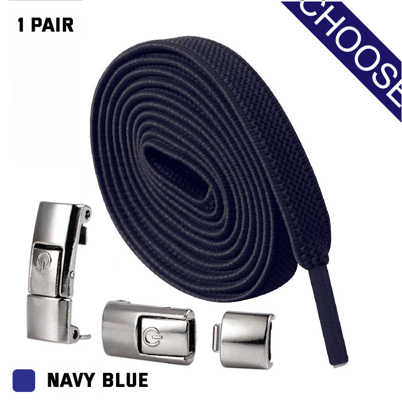 Press Lock Elastic Shoelaces