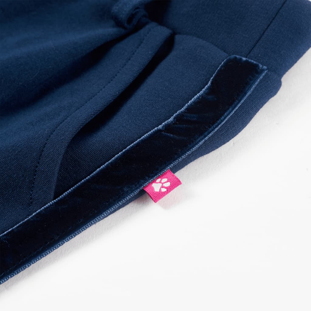 Children's trousers with black trim