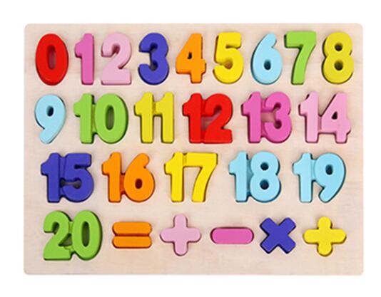 Alphabet & Number Puzzle Teaching Aids