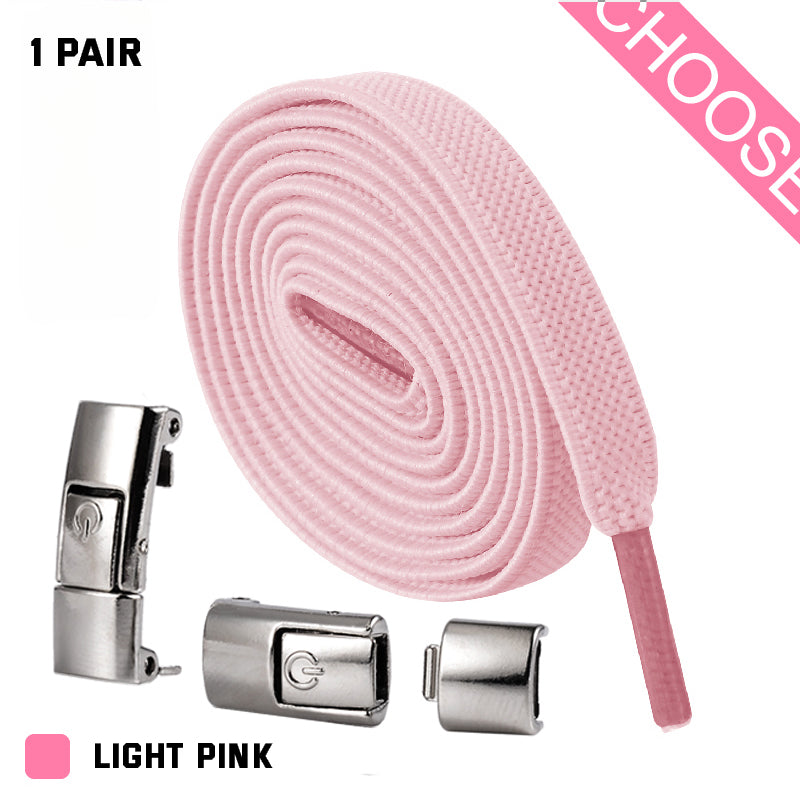 Press Lock Elastic Shoelaces