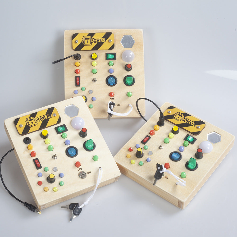 Educational Wooden Light Board
