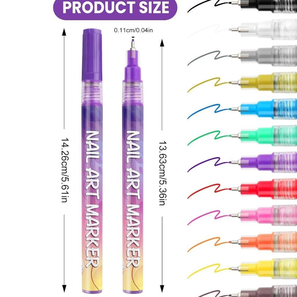 Doodle Nail Art Paint Pen
