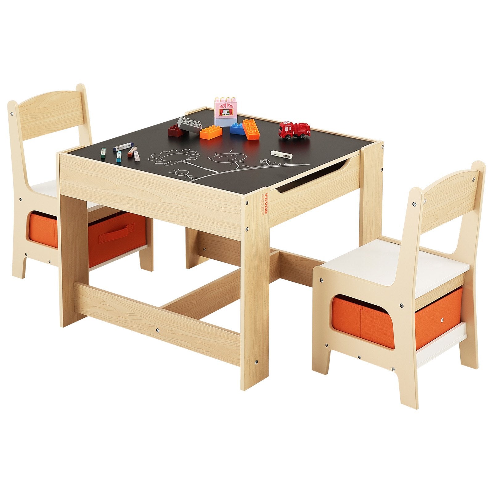 Kids Table And 2 Chairs Set