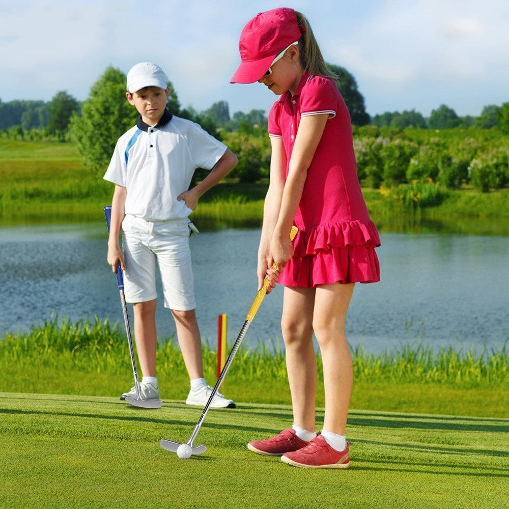 Double sided golf putter for kids