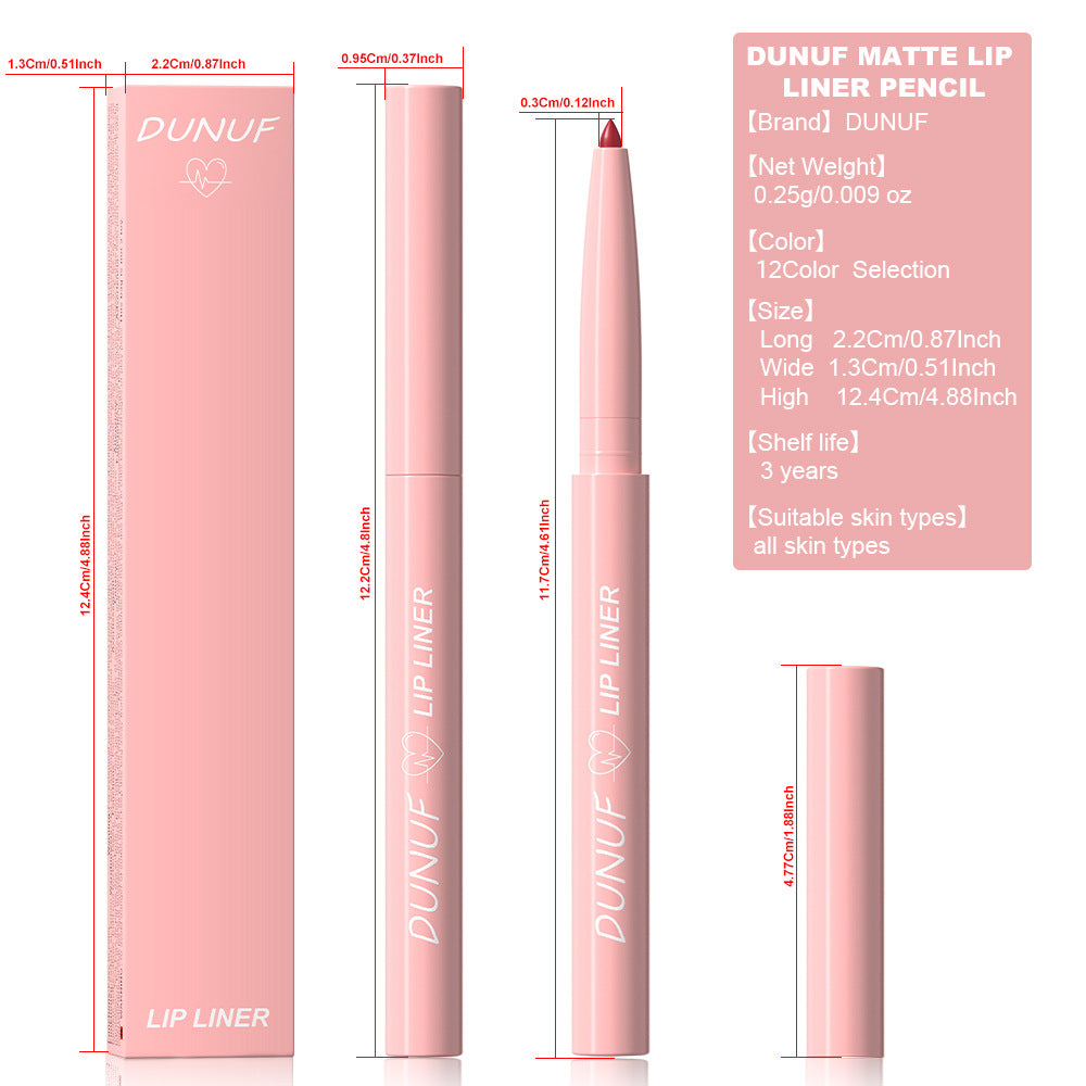 Easy To Color Velvet Matte Lip Liner