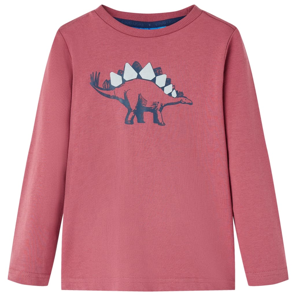 Children's long-sleeved Dinosaur shirt