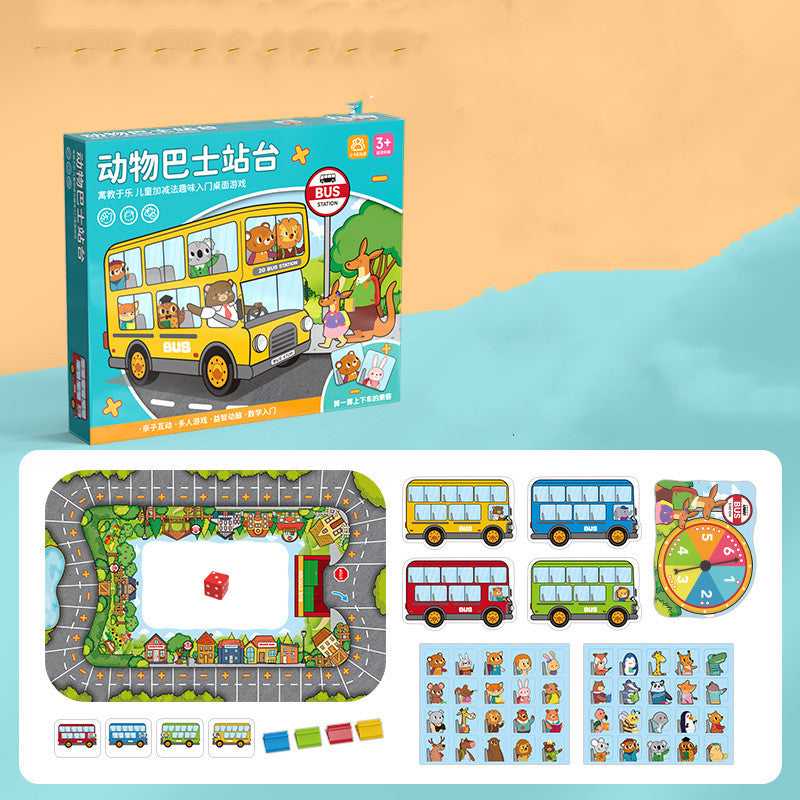 Animal Bus Board Game