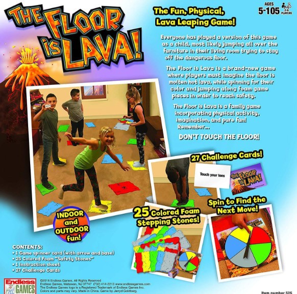The Floor is Lava Game
