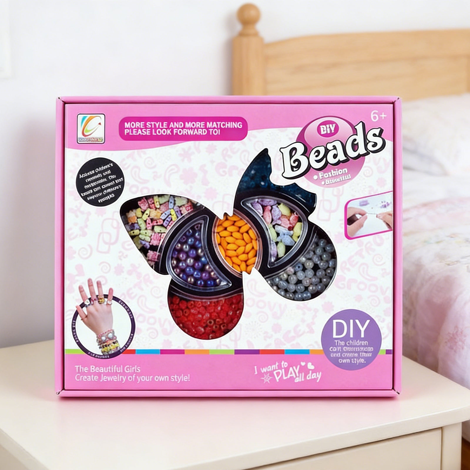 DIY Beads Jewelry Toy Set