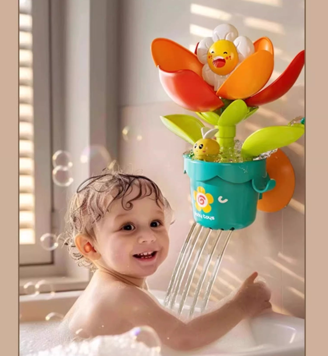 Interactive Blooming Flower Bath Toy