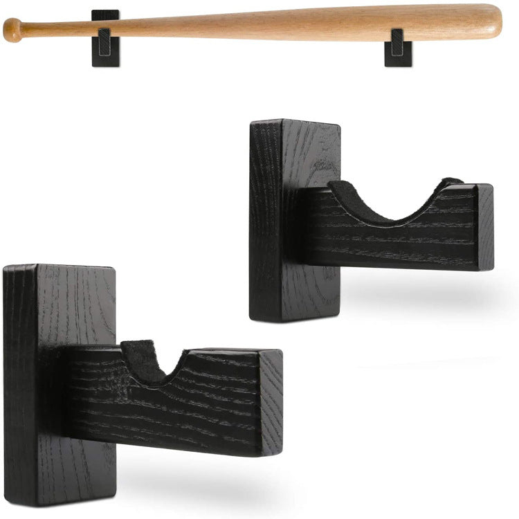 Wooden Baseball Bat Display Rack