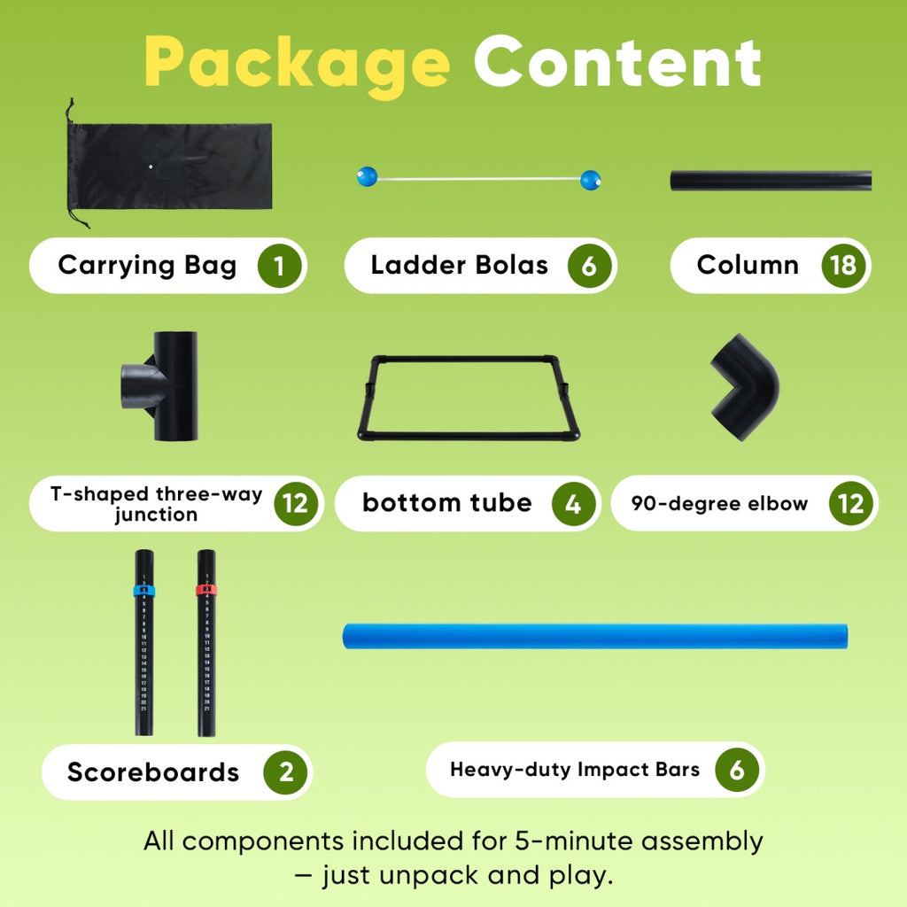 The Ladder Ball Set