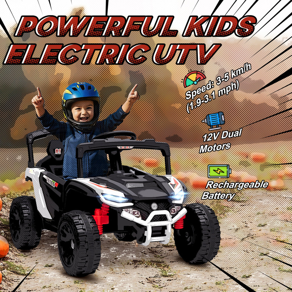 12V Kids Ride-On Truck w/ Parental Remote
