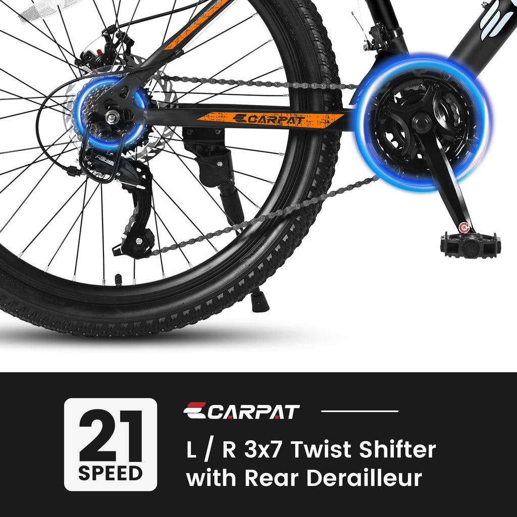 26 Inch Mountain Bike, Shimano 21 Speeds