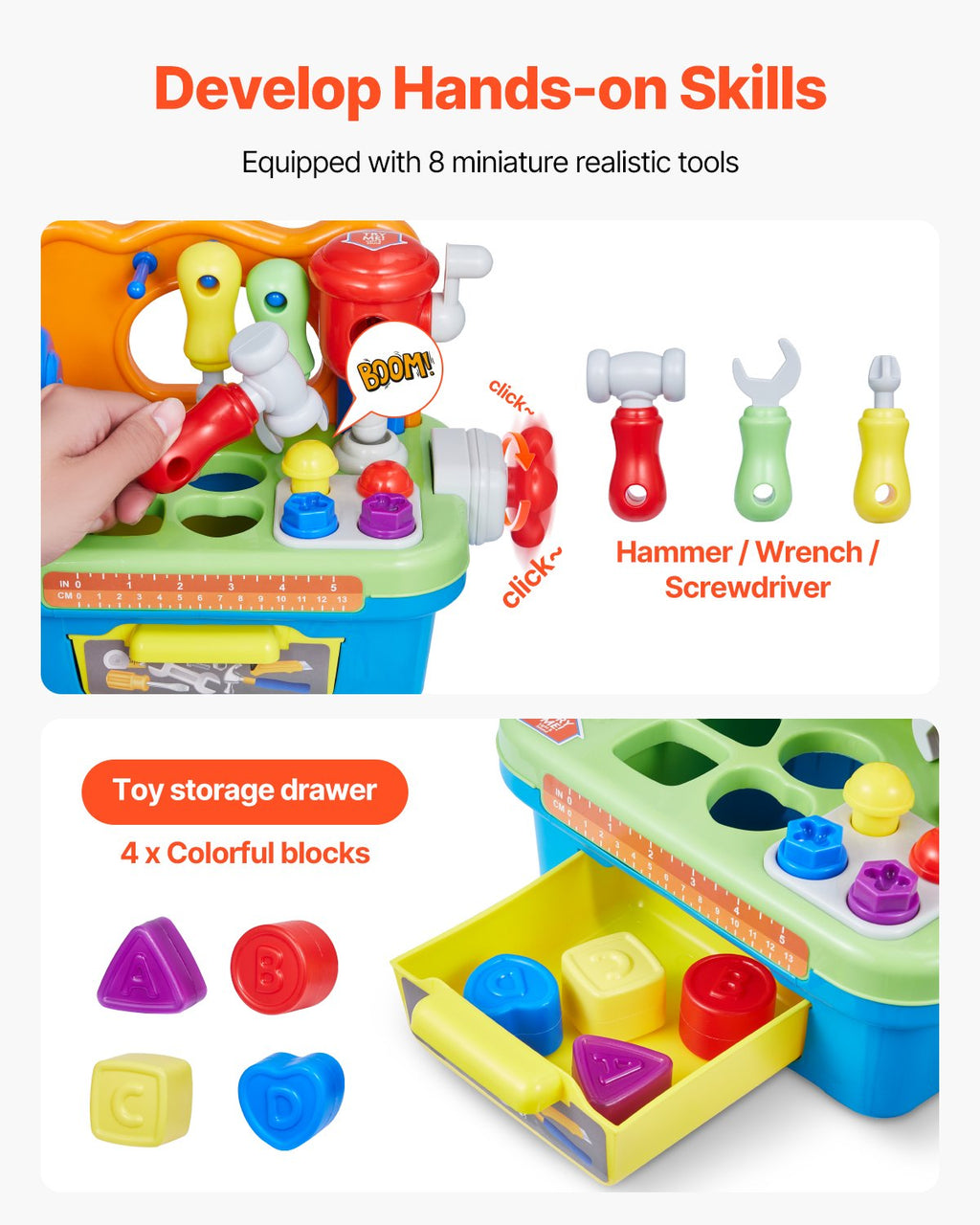 Toddlers Musical Workbench